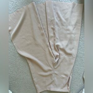 COS light pink skirt+pants